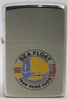 Sea Float was a floating naval support base which supported PBR's and other sea as well as aircraft.&nbsp; It was turned over to the South Vietnamese Navy and renamed Tran Hung Dao III.&nbsp; The Zippo is from 1969